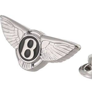 Bentley Brooch Logo Metal Bentley Logo Brooche Silver Color Pin
